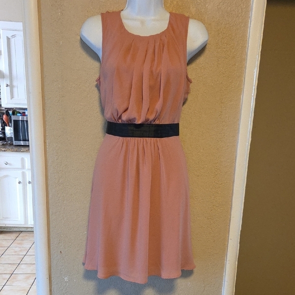 Forever 21 Pink Pleated Mini Sundress Wedding - Picture 1 of 4